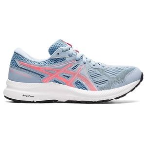 ASICS Gel Contend 9 Wide Women’s Running Shoes Mint/Blazing Coral